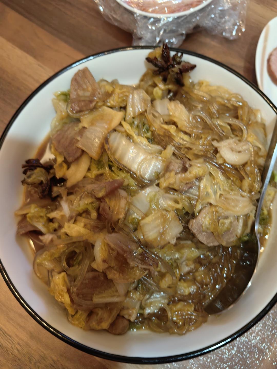 白菜炖粉条