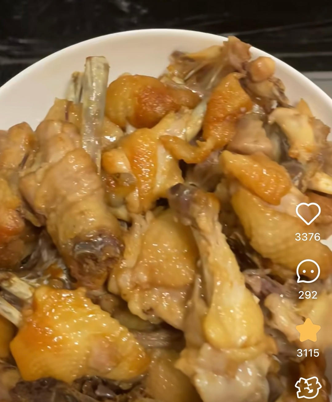压力锅干焗鸡的做法