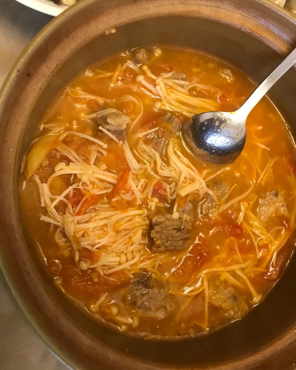 番茄土豆炖牛腩