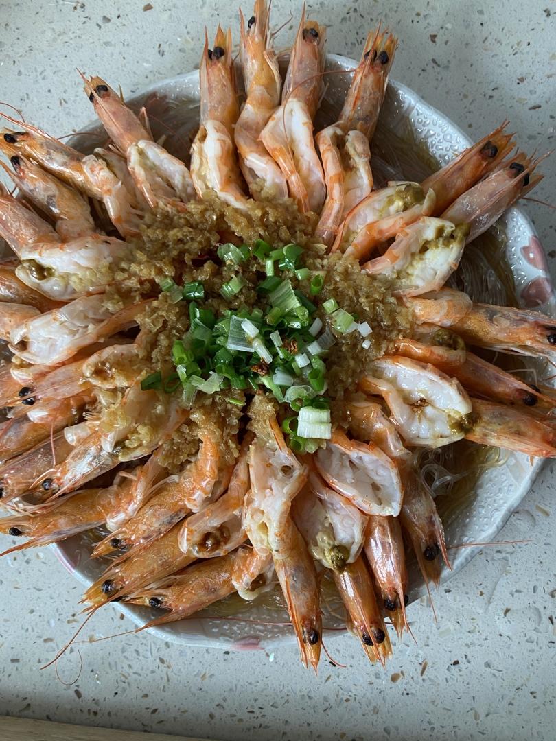 蒜蓉粉丝蒸虾