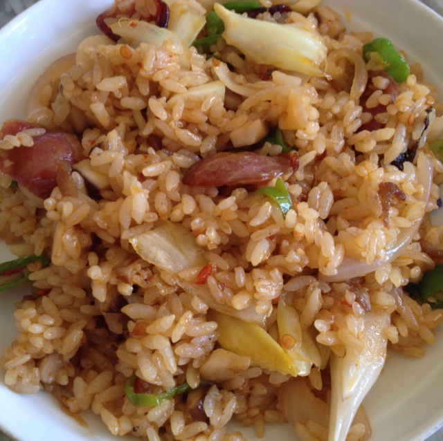 香肠炒饭
