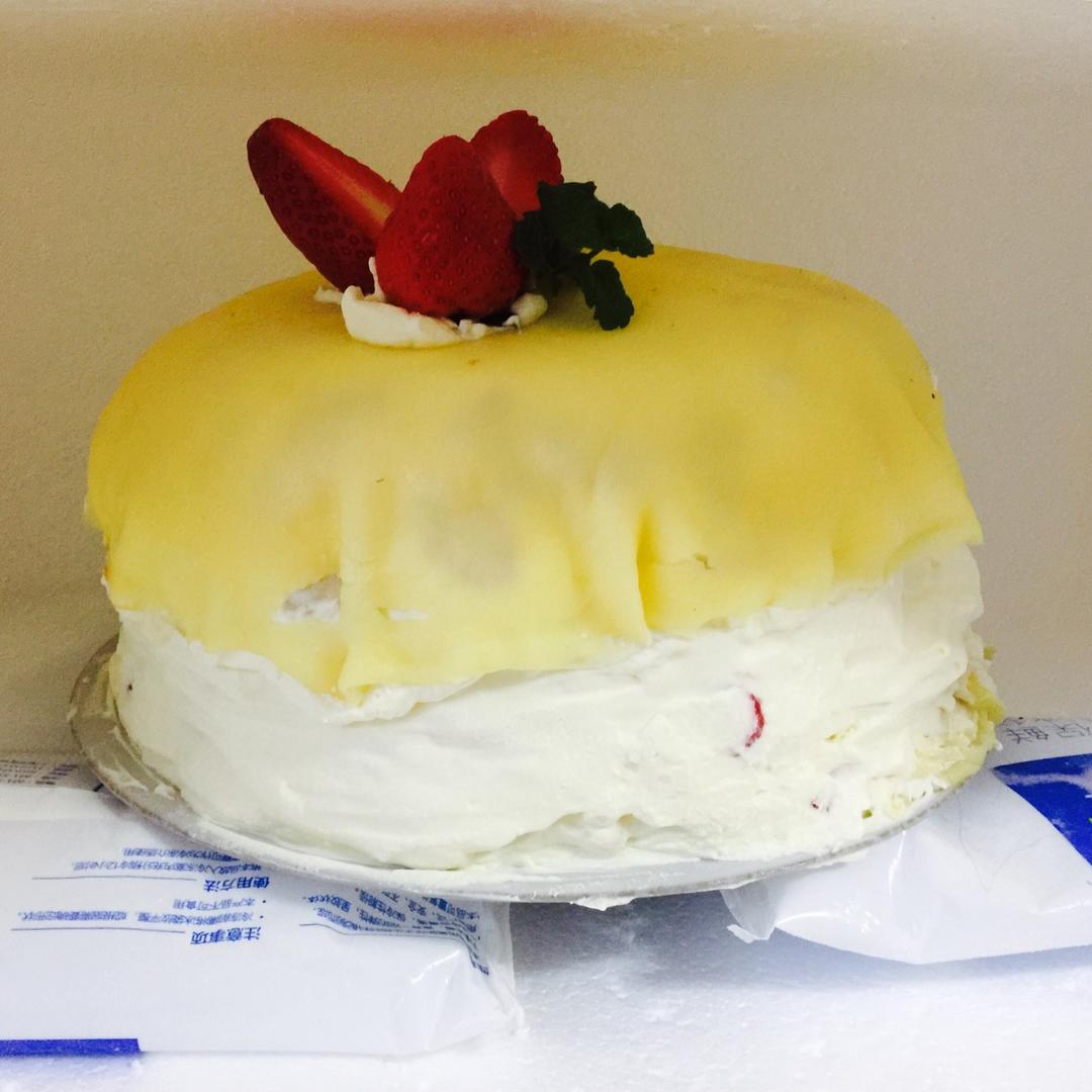 芒果千层蛋糕，100%成功告别煎皮无能