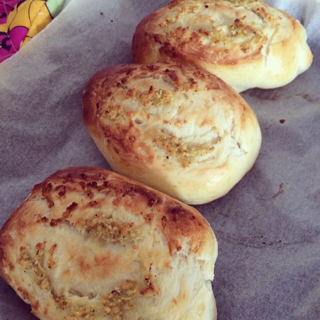 香蒜面包