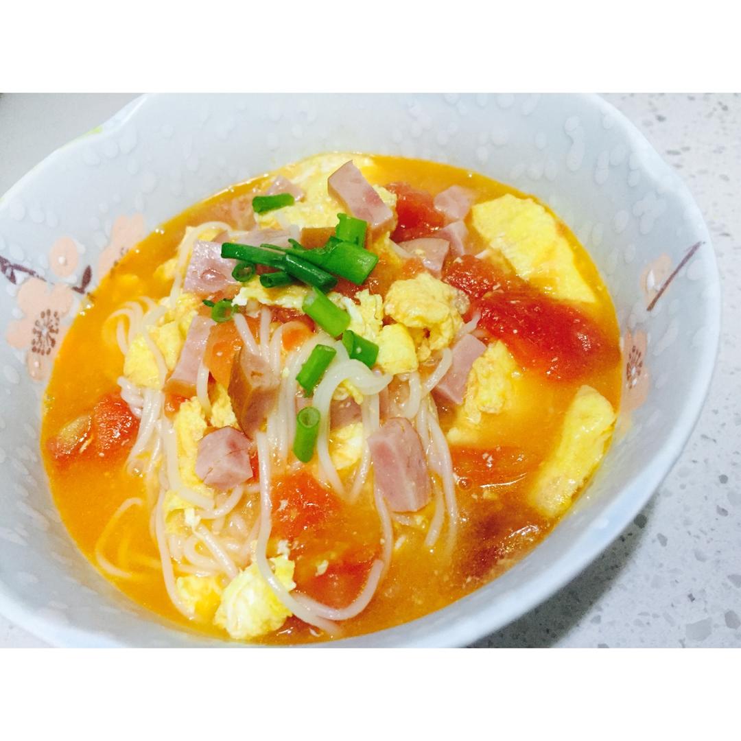 番茄鸡蛋面