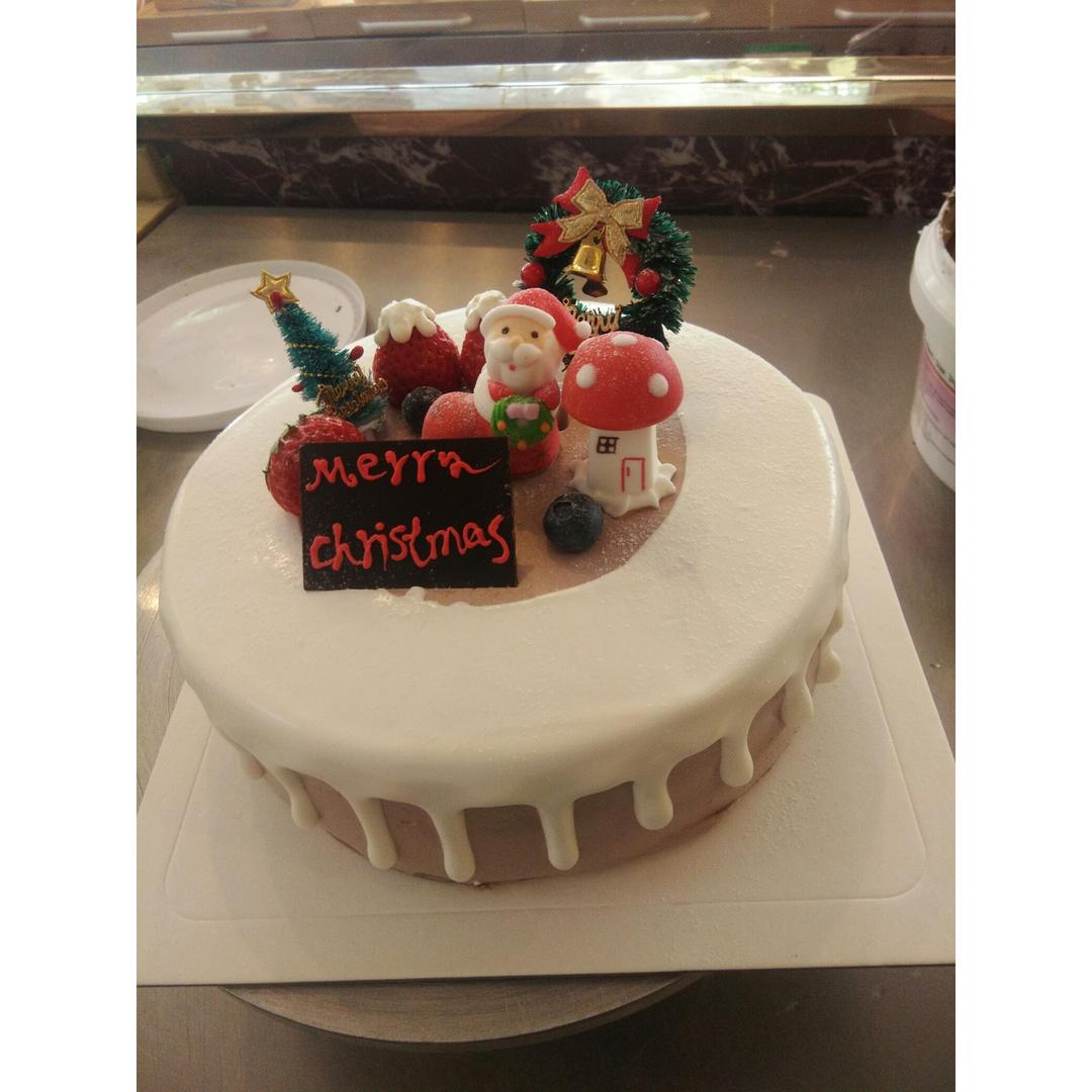 圣诞节-萌萌哒小麋鹿蛋糕