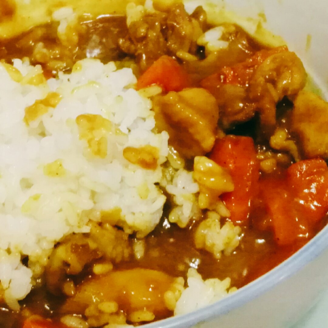 咖喱鸡肉饭