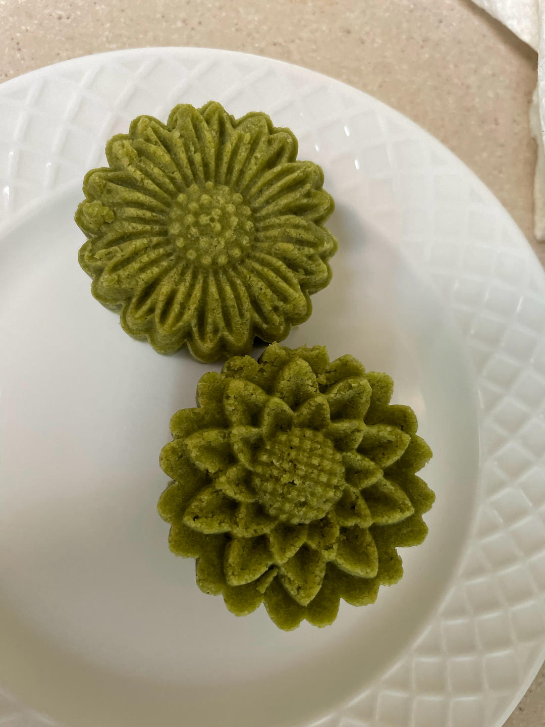 老式作法一绿豆糕