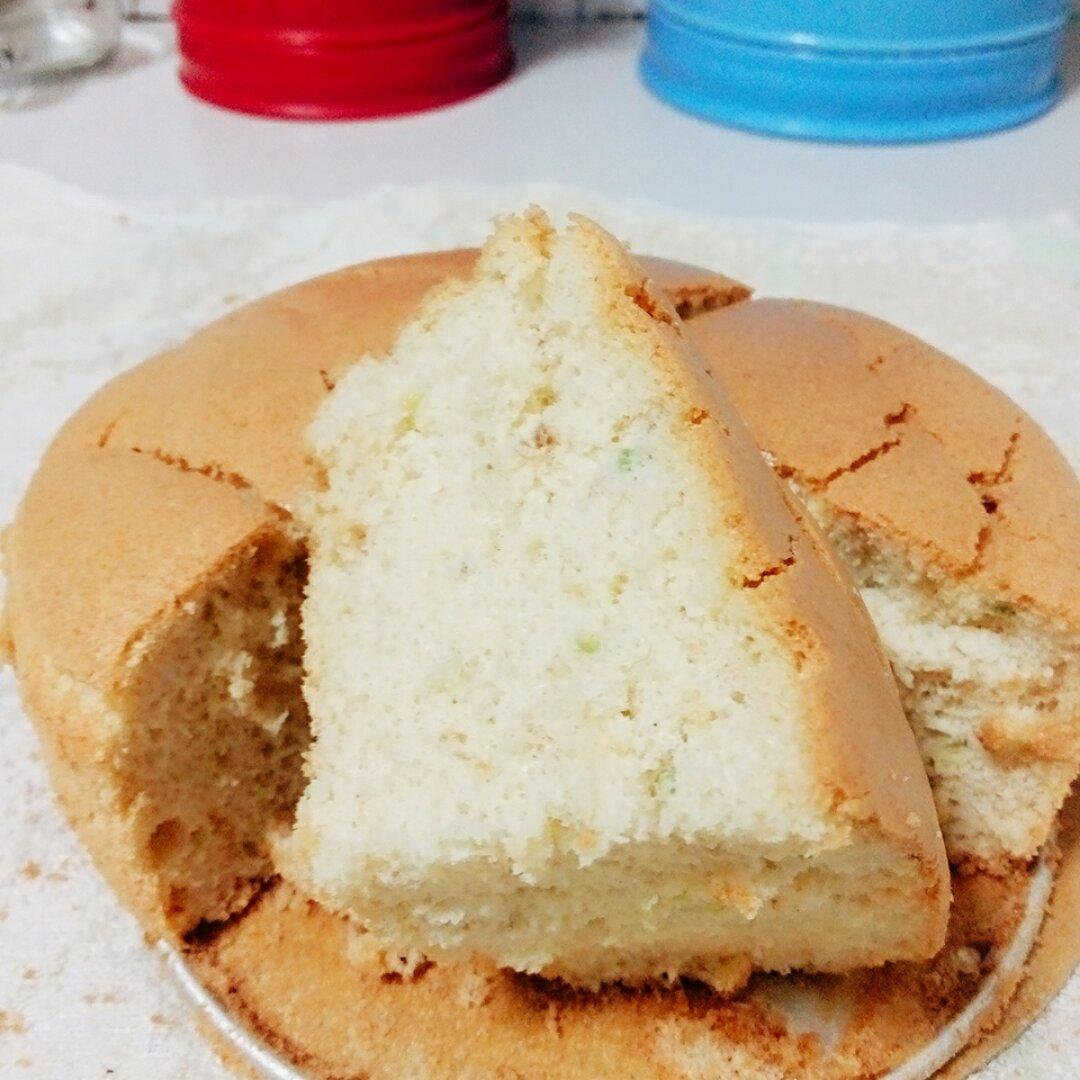 6寸原味戚风蛋糕