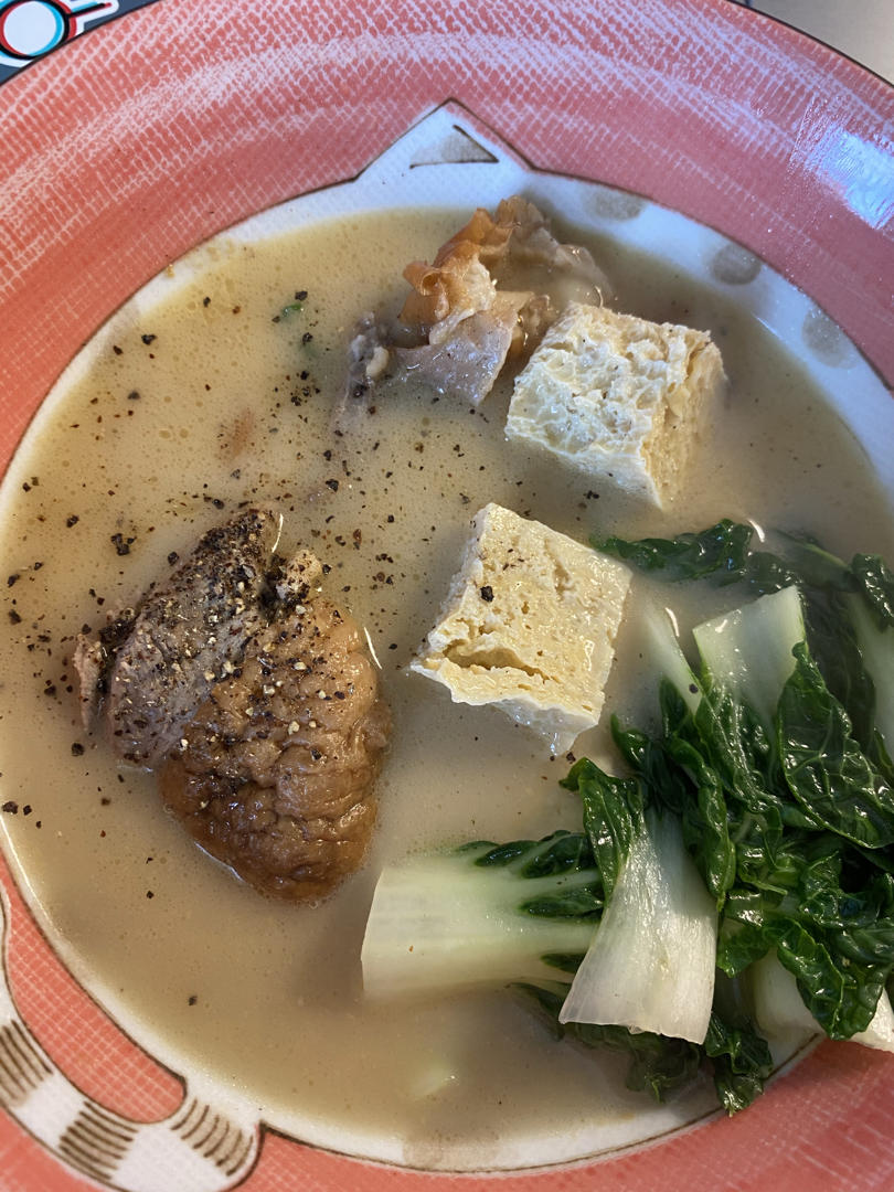 片完烤鸭 鸭架的好去处 鸭架豆腐汤