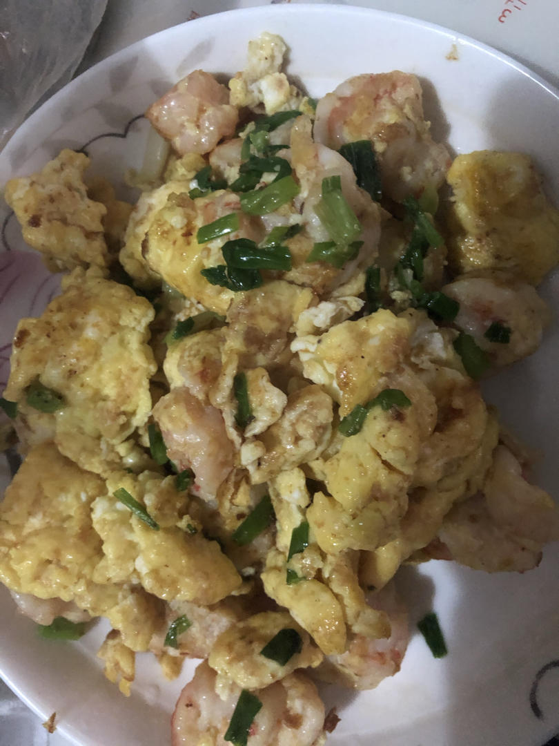 虾仁滑炒鸡蛋