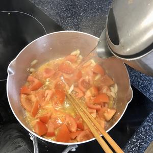 营养番茄鸡蛋面🍜（快手、纯天然）的做法 步骤6