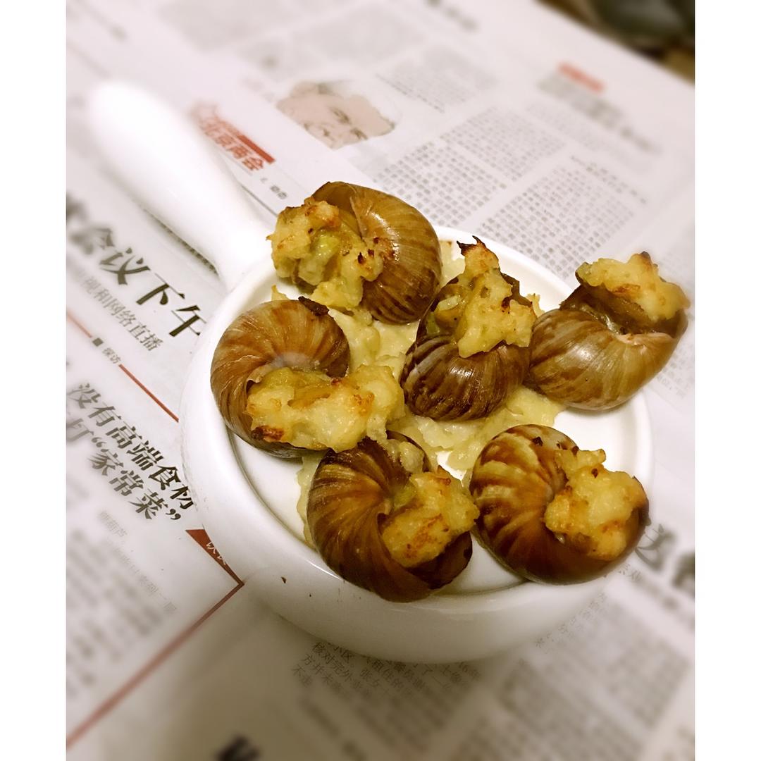 bit沈豆豆做的焗蜗牛