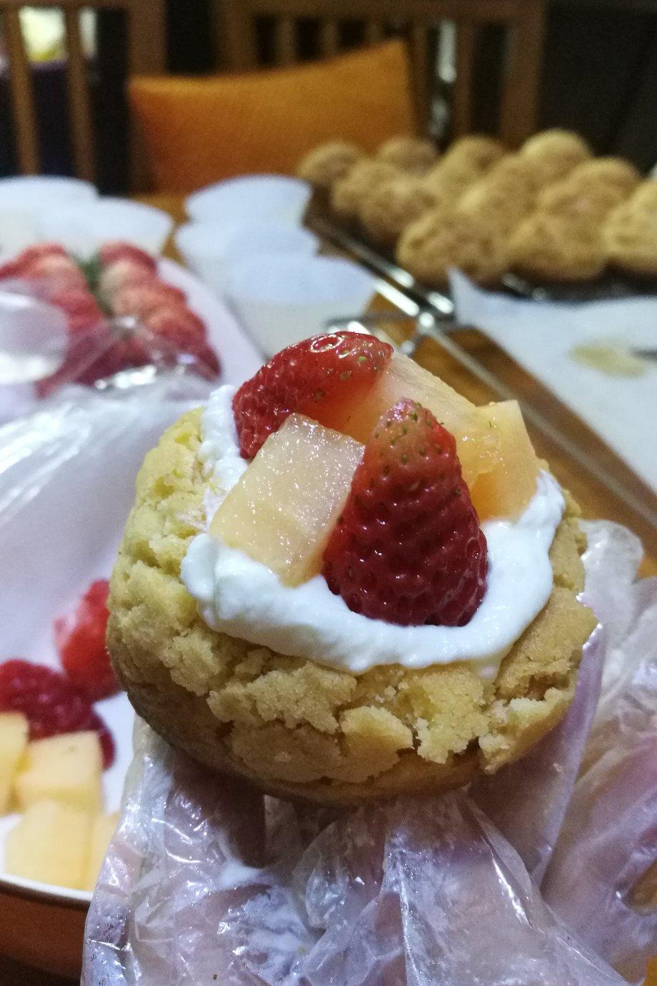 十分美味的酥皮泡芙