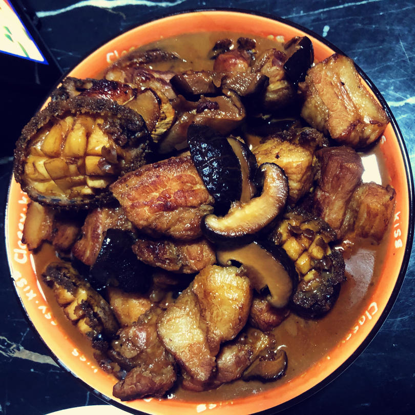 红烧鲍鱼五花肉