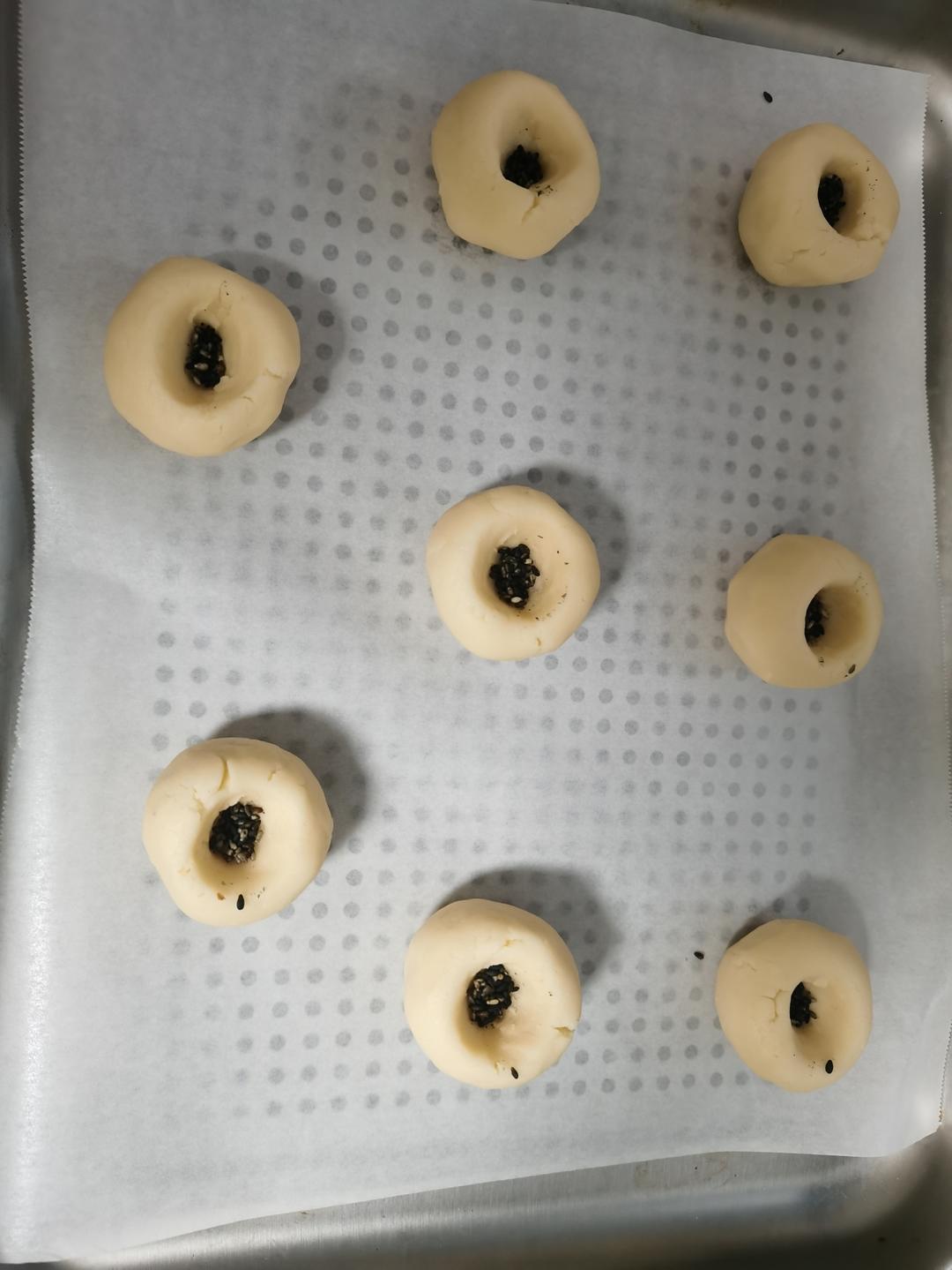 酥中有脆的老式桃酥