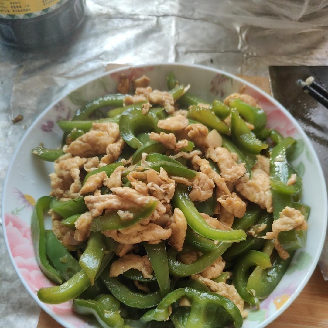 青椒炒蛋