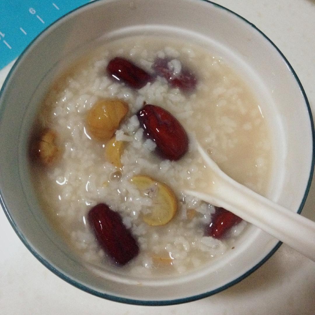 下雨天_做的栗子红枣白米粥