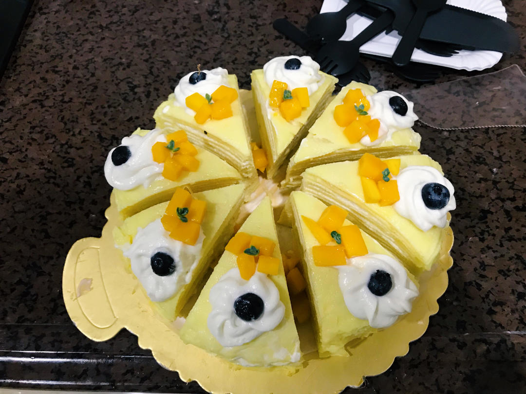 榴莲千层（超软糯蛋皮配方٩( ᐛ )و