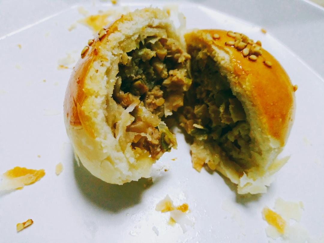 泳式鲜肉榨菜月饼