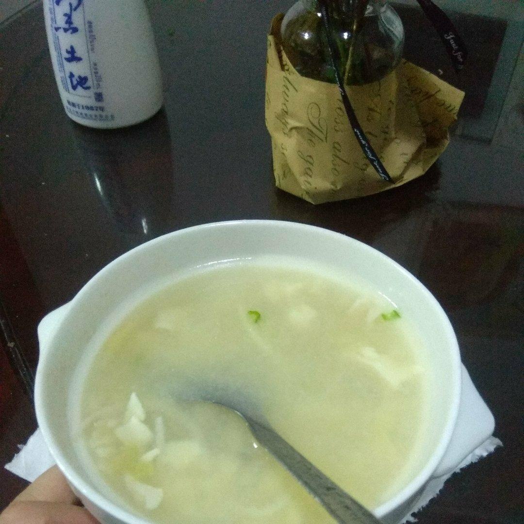 蛤蜊豆腐汤
