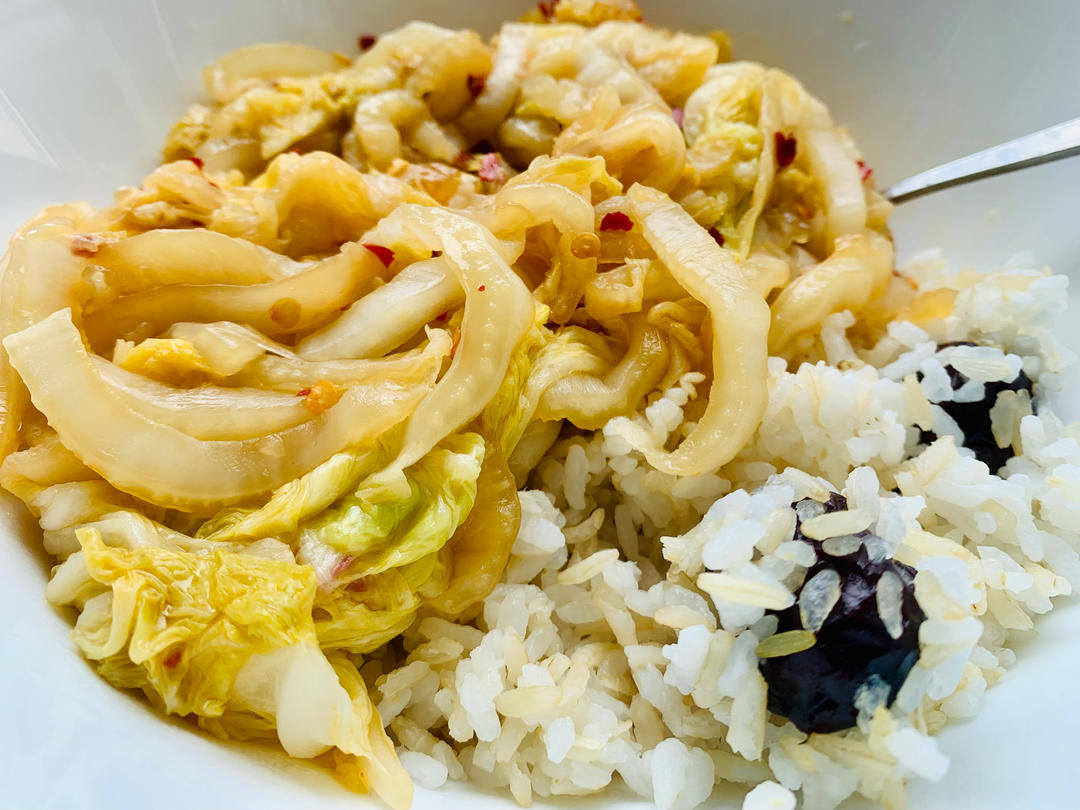 爆下饭的酸辣白菜（零难度）