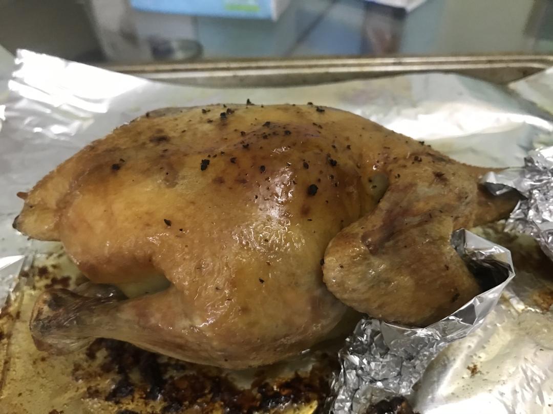 脆皮烤鸡