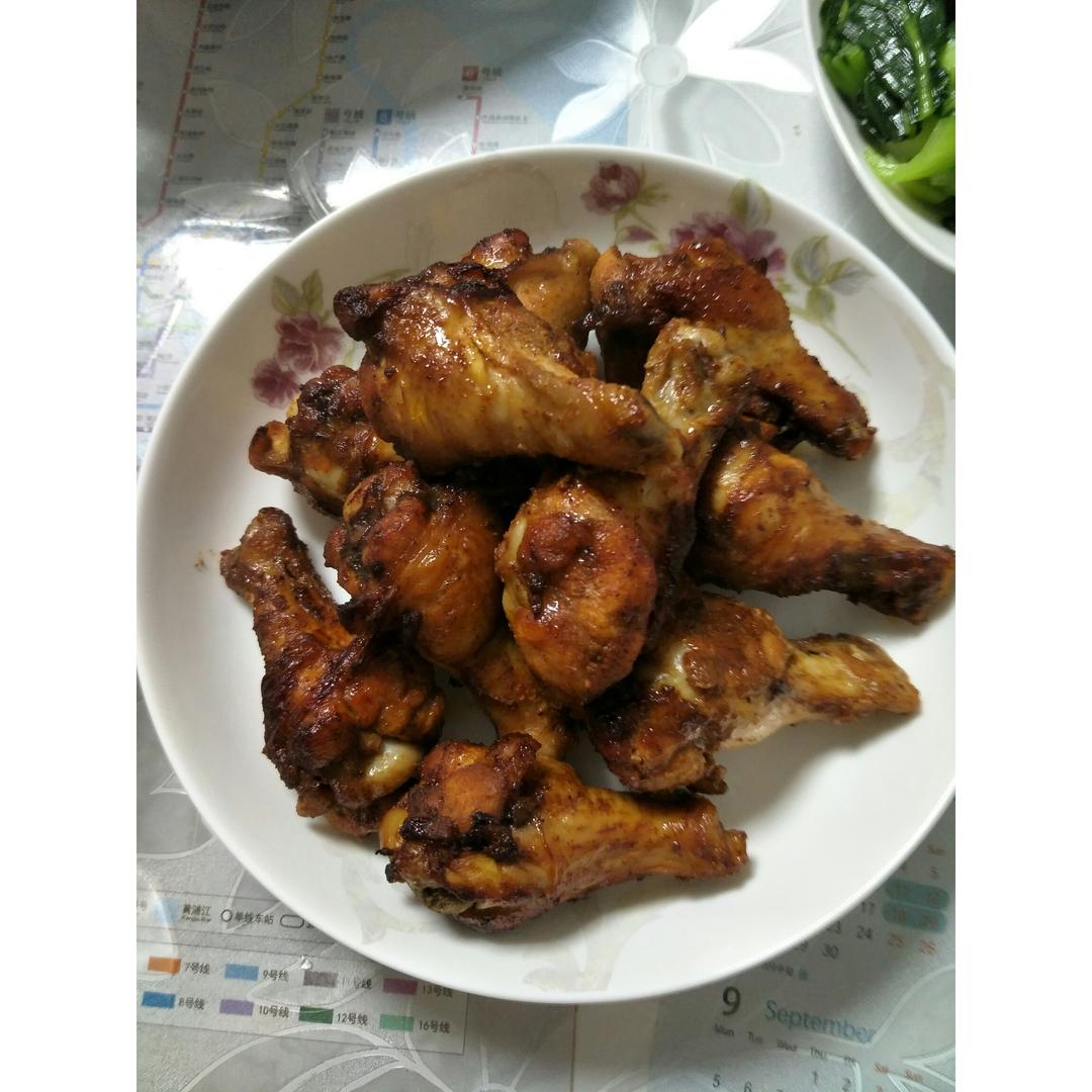 耗油鸡翅根儿by空气炸锅