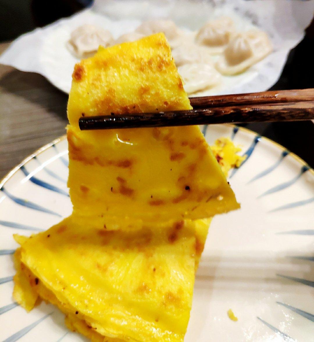 5分钟就能吃到的《韭菜鸡蛋饼》