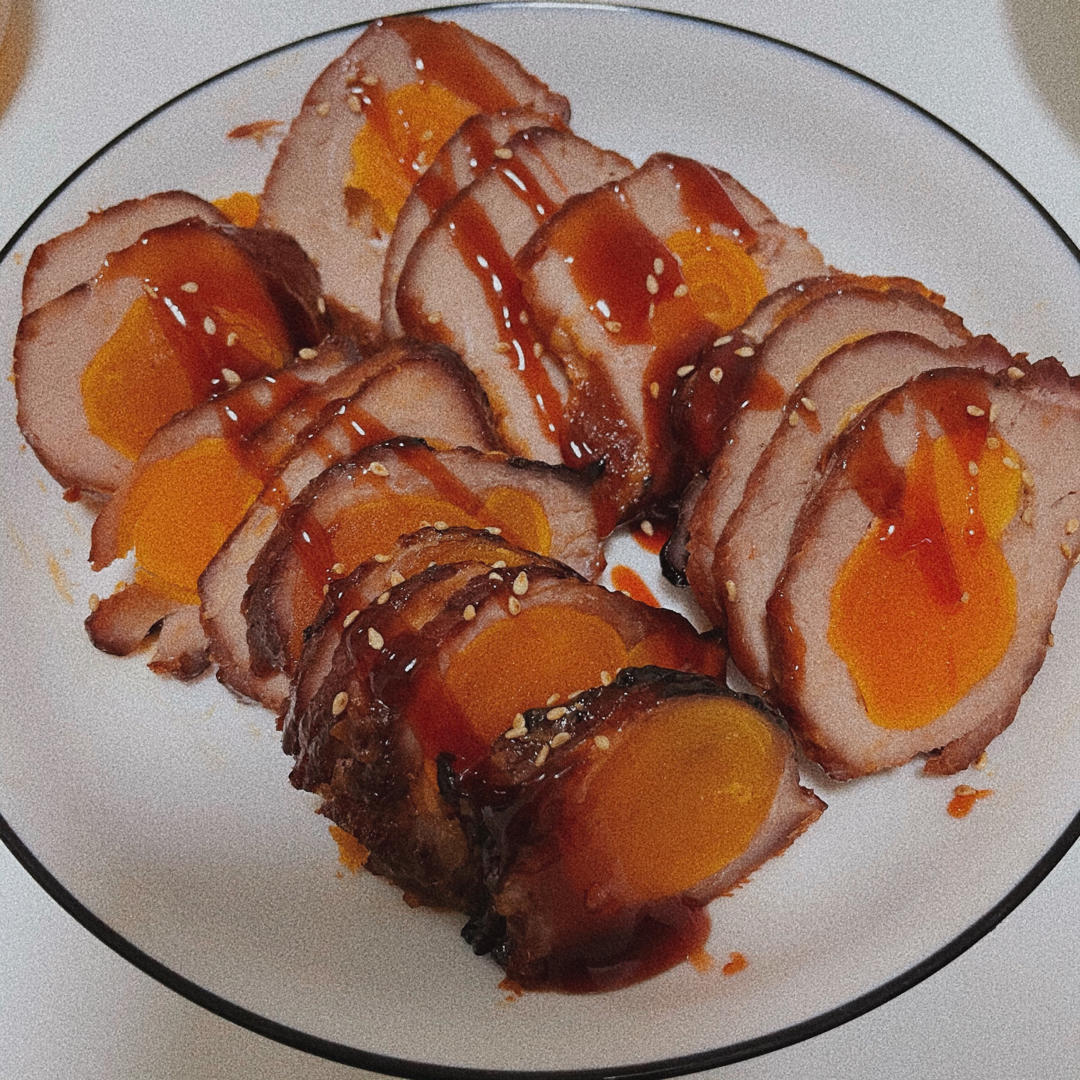 咸蛋黄叉烧