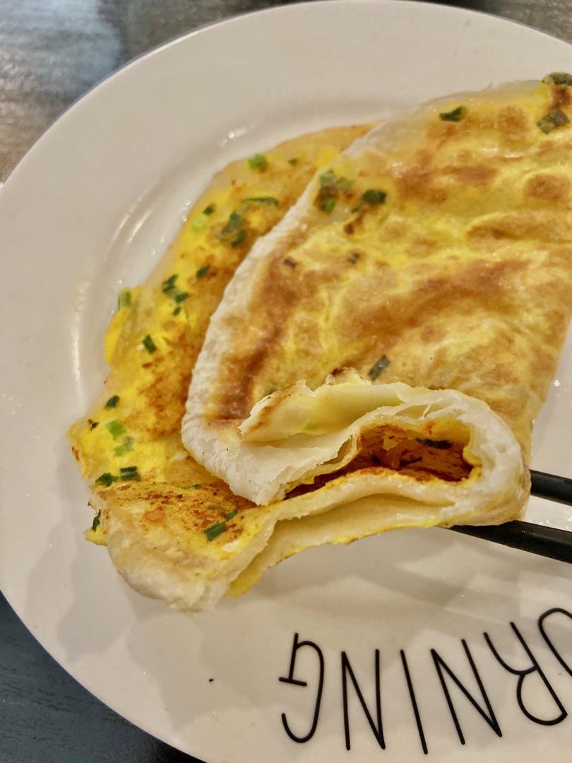 非常非常柔软的千层鸡蛋饼