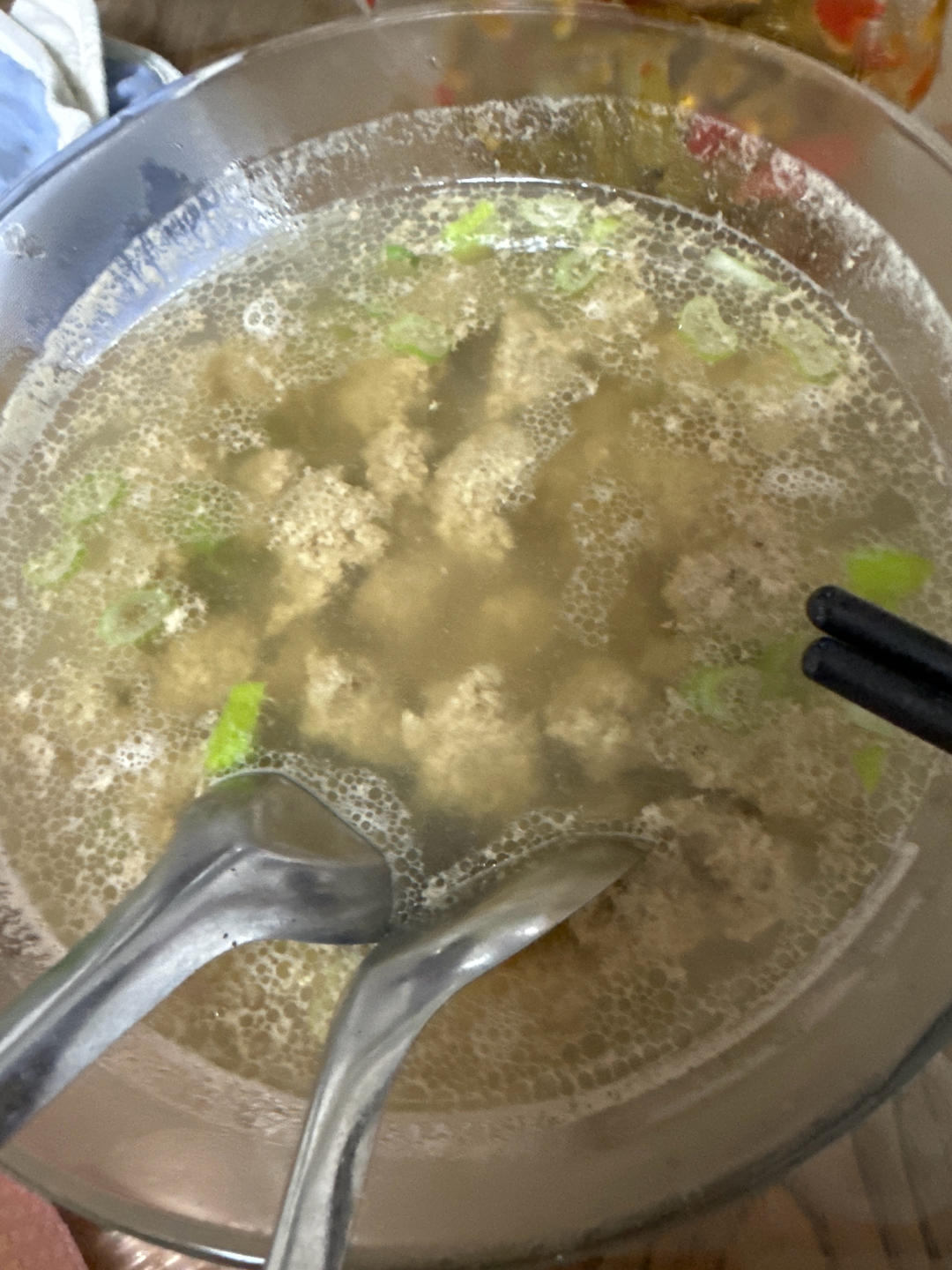 牛肉丸子粉丝汤