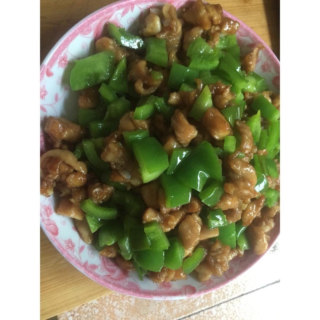 青椒炒鸡腿肉（大厨级别）