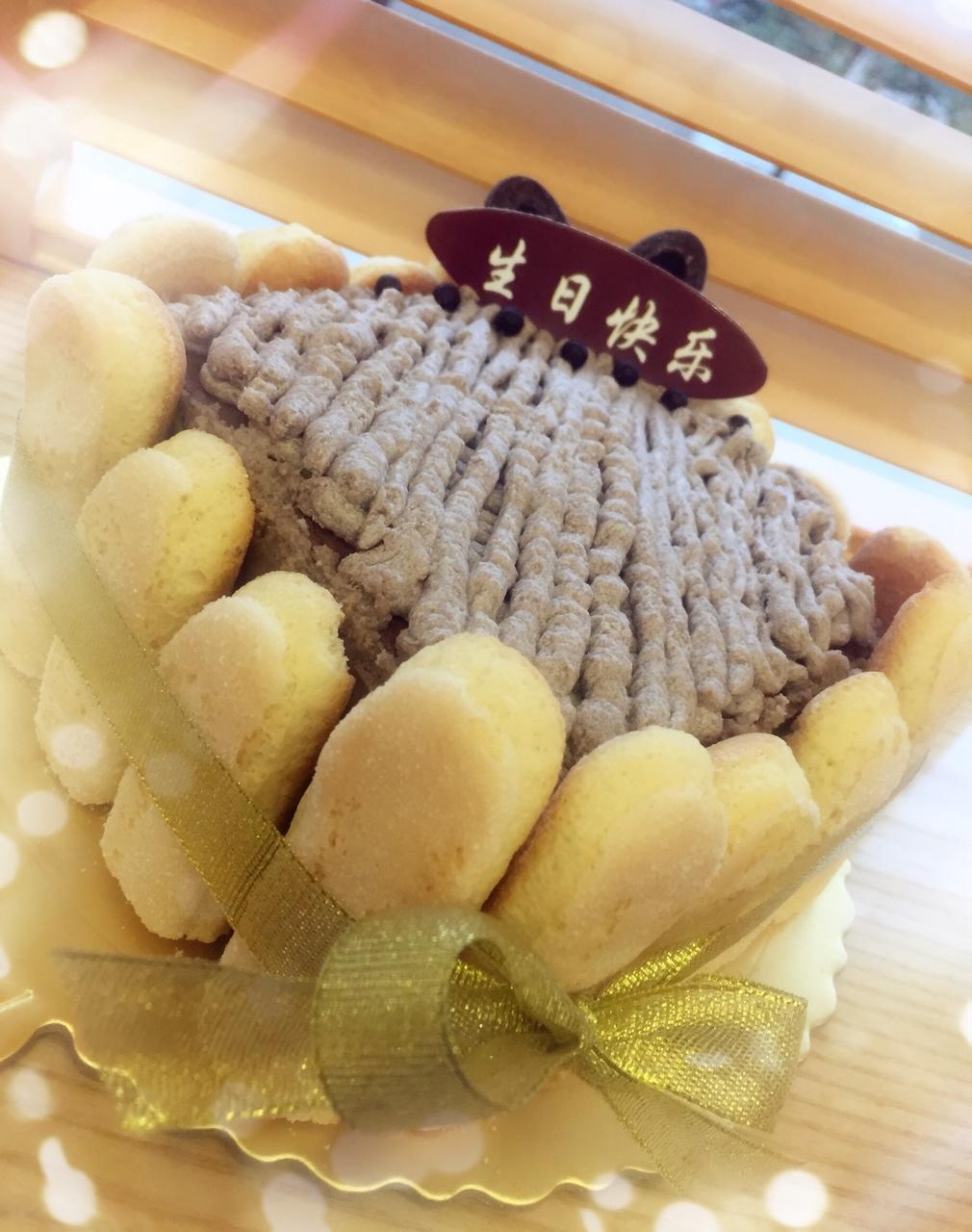 栗子巧克力蛋糕