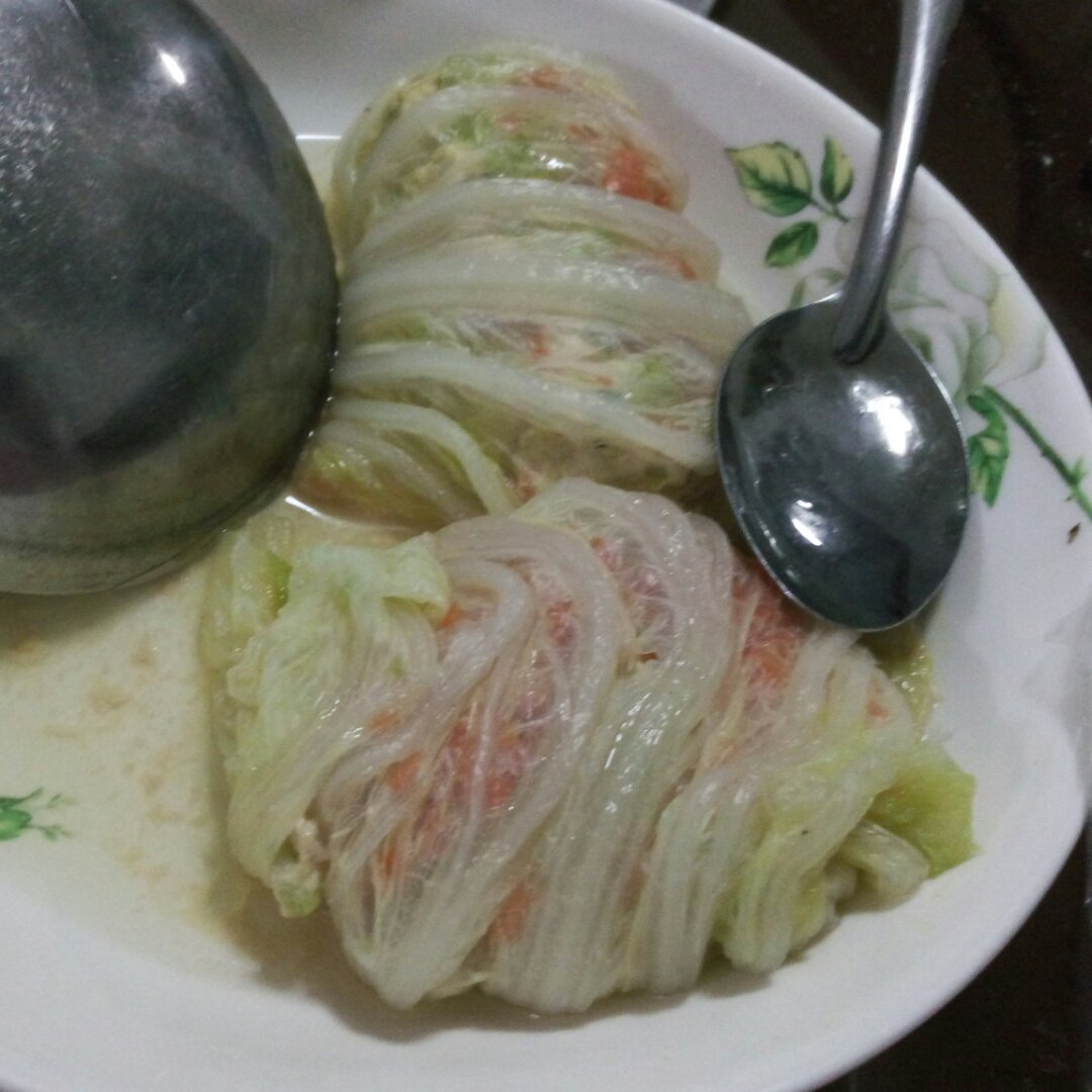 如何让白菜也高大上起来丨晶莹白菜卷 · 圆满素食