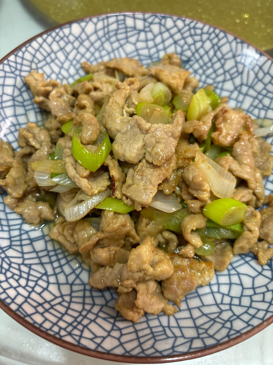 葱爆肉片