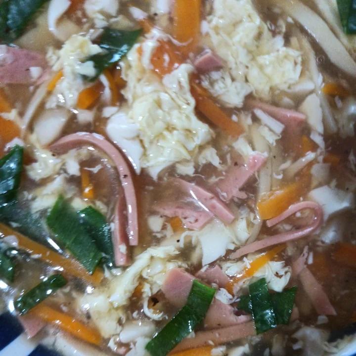 酸辣豆腐汤