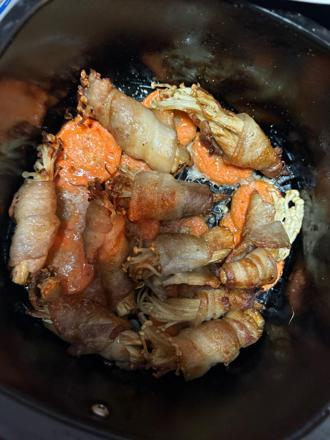 金针菇肉卷by空气炸锅