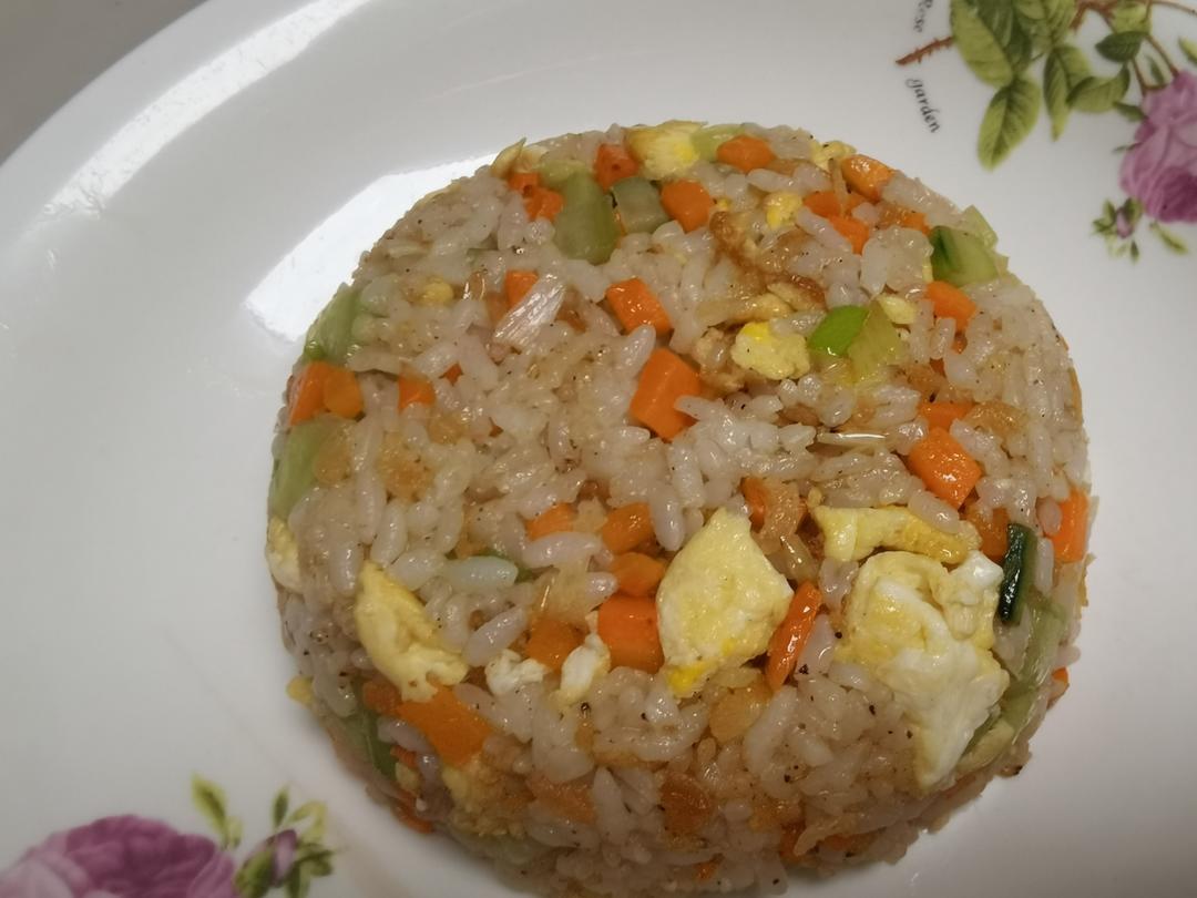 炒米饭蛋炒饭二十分钟快手家常