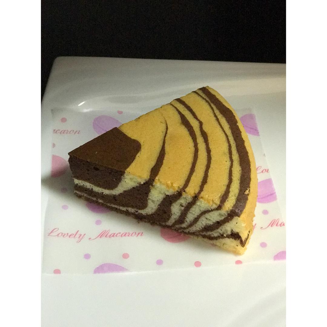 斑马纹酸奶蛋糕