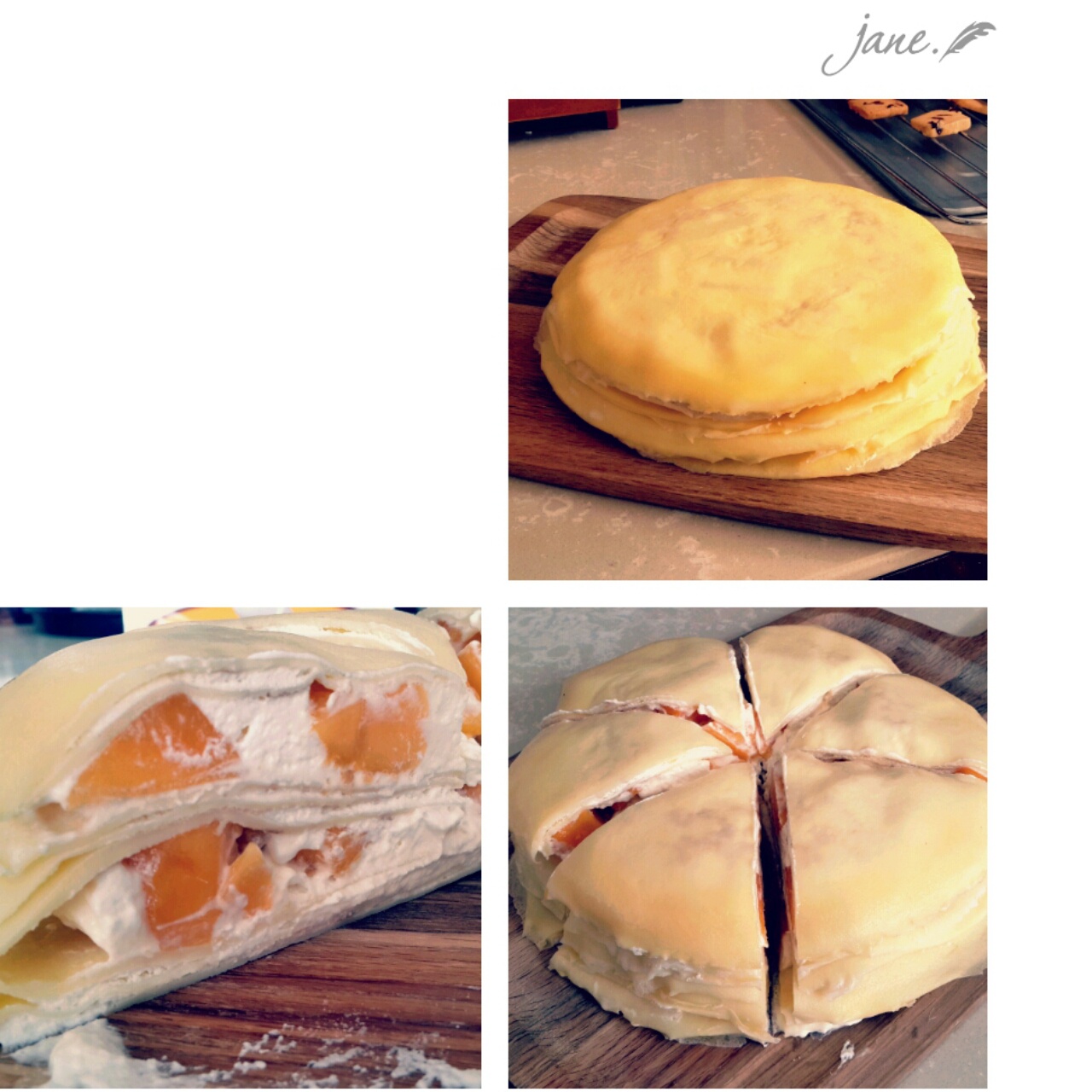 《Tinrry下午茶》教你做芒果班戟和芒果千层饼