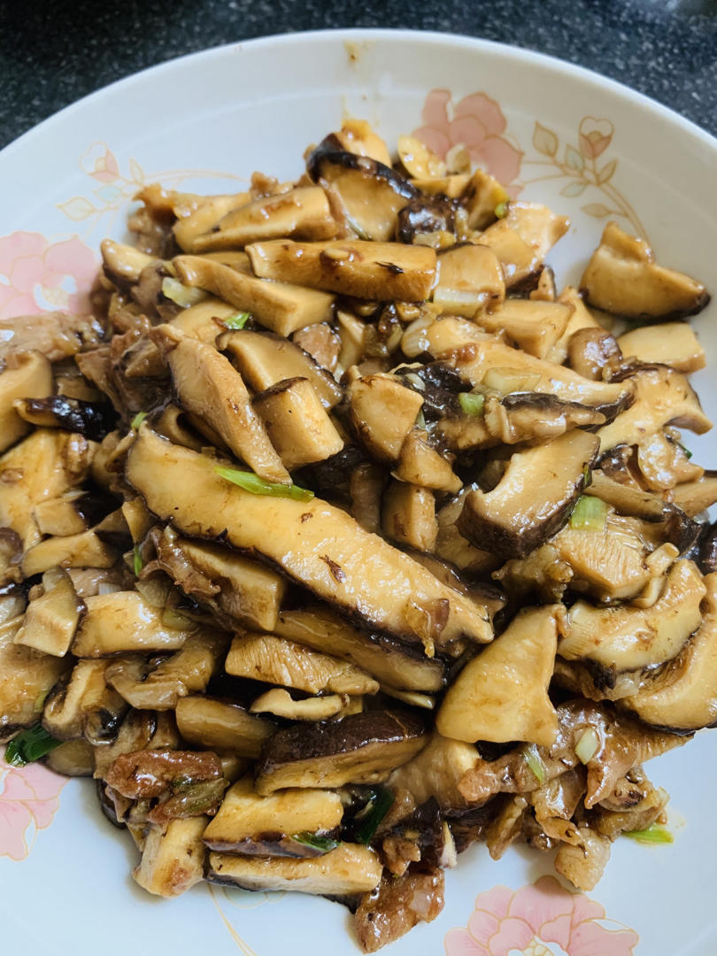 耗油香菇炒肉