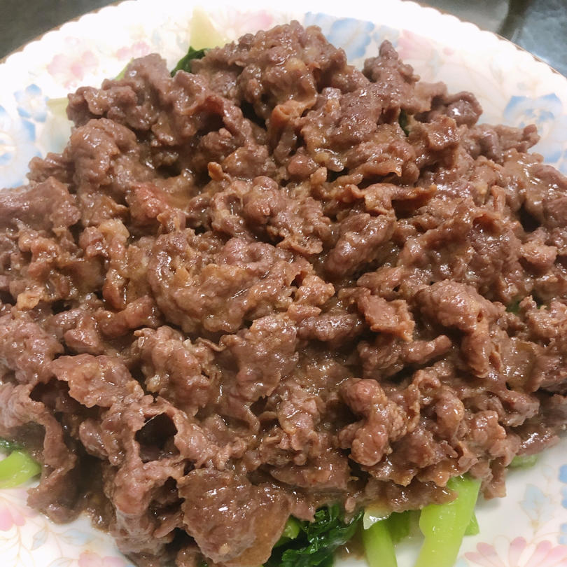 潮汕妈妈们拿手家常菜之芥蓝炒牛肉