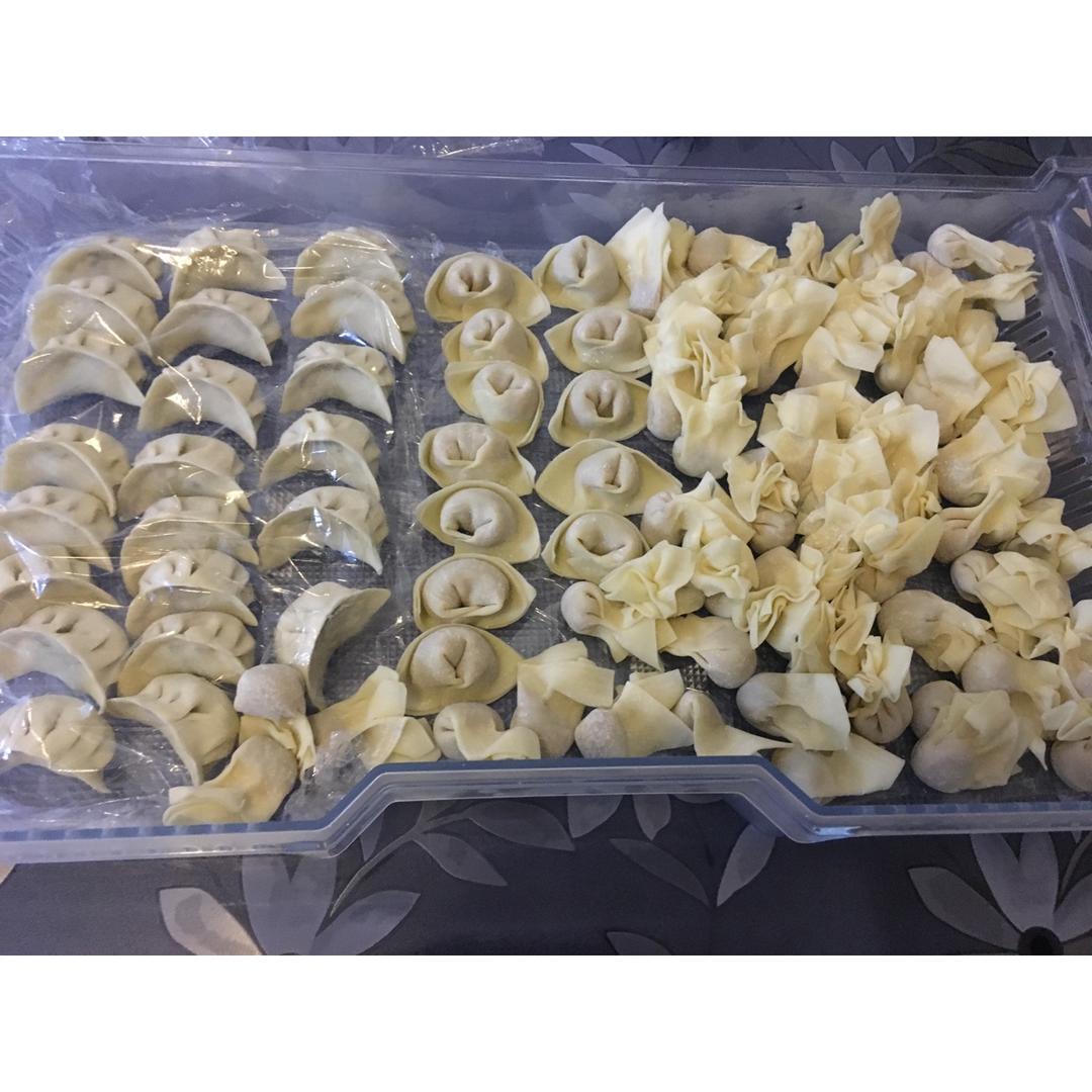元宝馄饨的包法