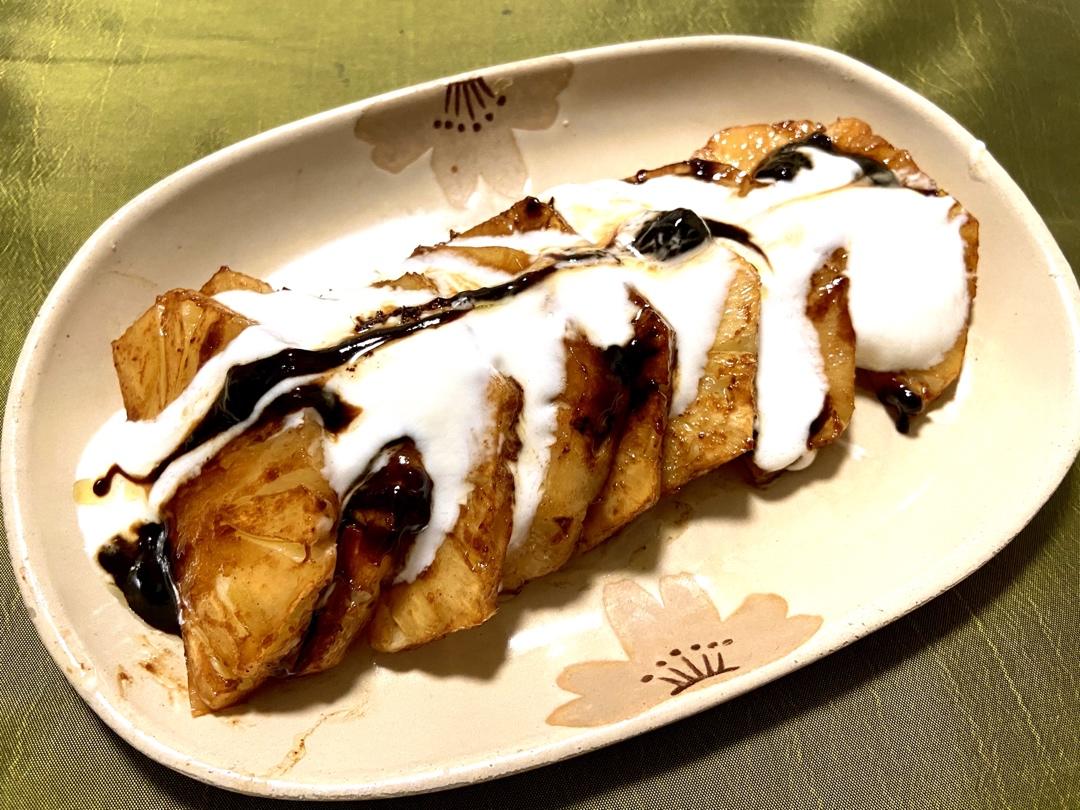 肉桂酒香煎凤梨