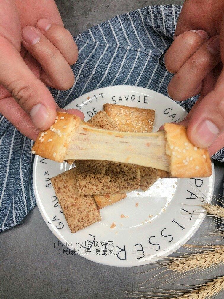 【暖暖焙家】自制方块酥饼干 & 咸蛋黄肉松牛轧酥