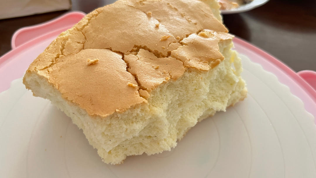 超柔软6寸戚风蛋糕(附8寸配方)零失败 超详细‼️含操作视频