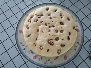 核桃提子蒸蛋糕（低脂健身减肥版）的做法 步骤10