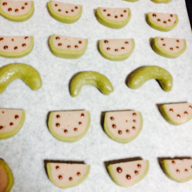 西瓜饼干