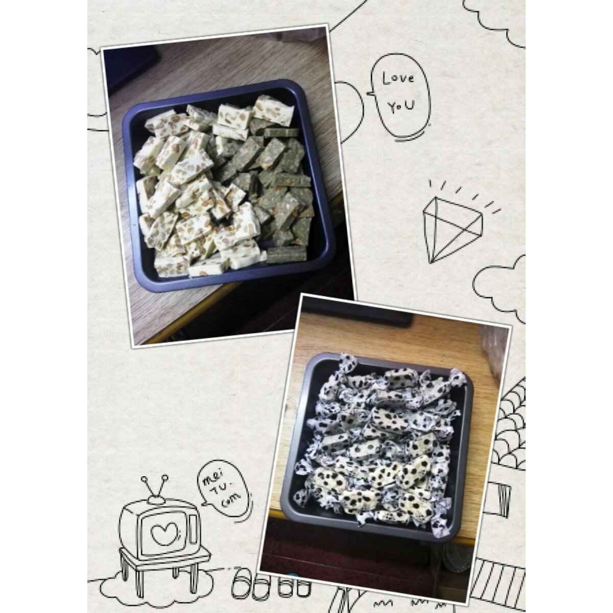 多味花生牛轧糖