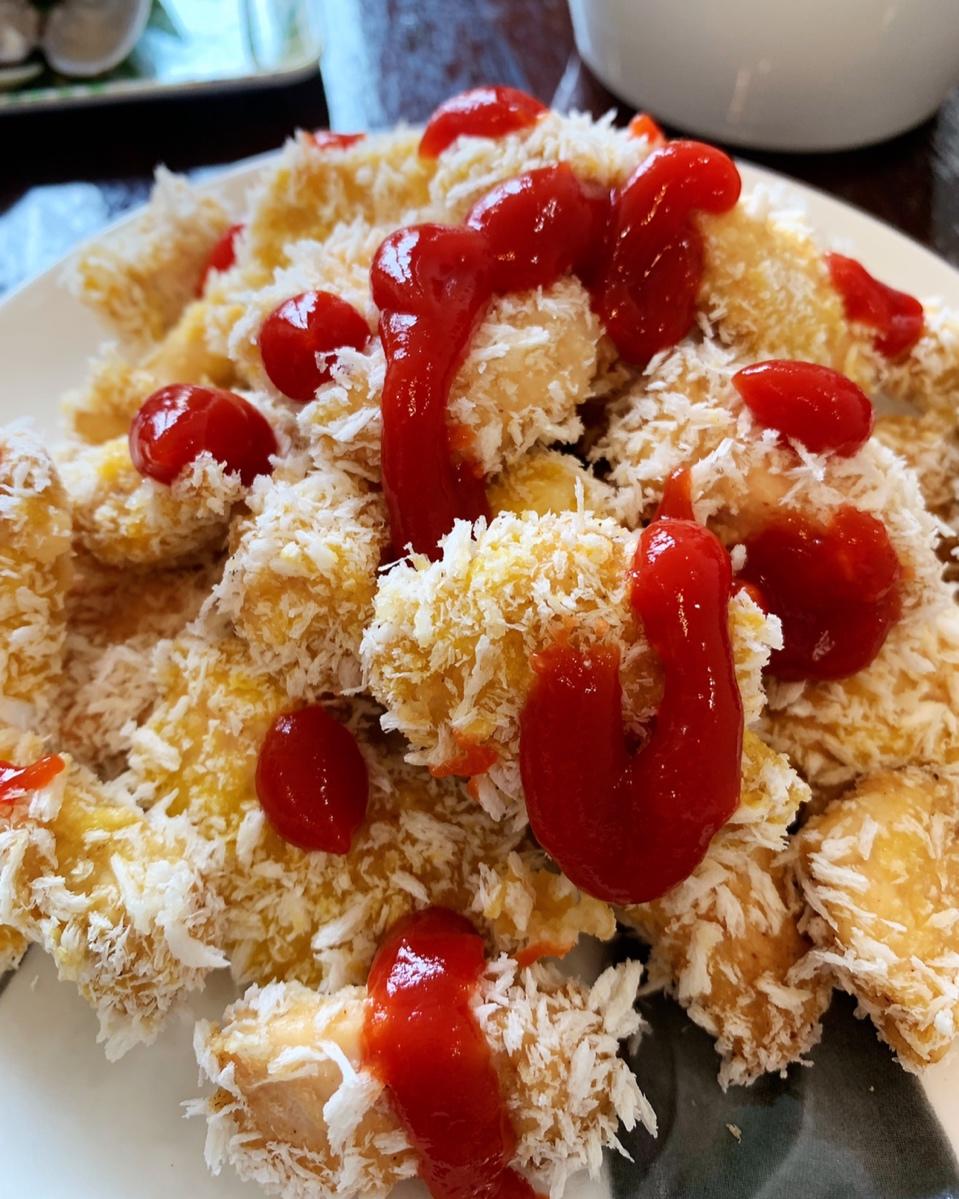 烤箱版鸡米花